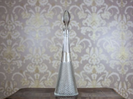 Slender Crystal Decanter