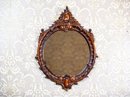Mirror in the Rococo Revival Type