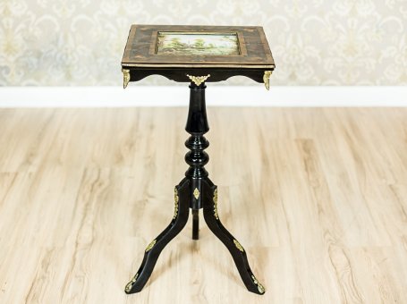 Small Table, Circa 1880, Made In Black Japan