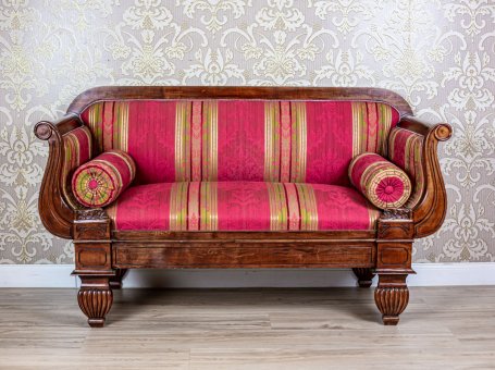 Sofa in the Biedermeier Type
