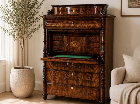 Sekretera w stylu Ludwika Filipa