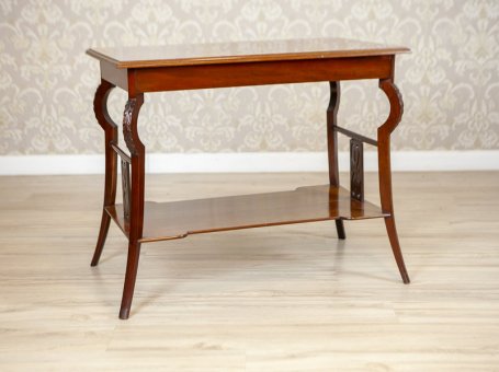 Art Nouveau Mahogany Coffee Table