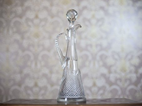 Crystal Decanter with a Handle