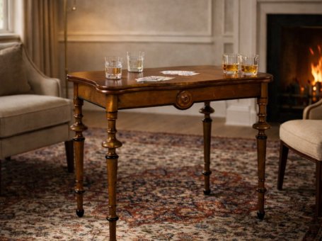 Stolik do gry z XIX wieku