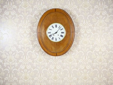 Antique Wall Clock from the Interwar Period