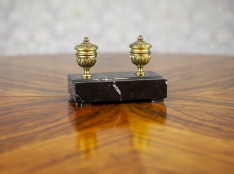 Inkwell with Marble Base