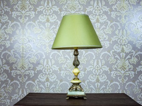 Table Lamp with Onyx