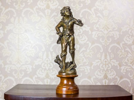 Figurine of a Boy – Signed
