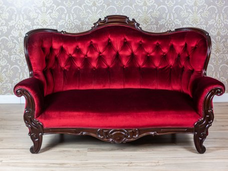 Biedermeier Couch-Sofa