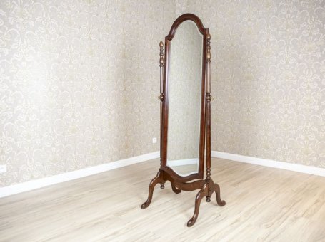 Adjustable Standing Mirror from the Early 20th Century