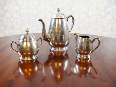 Silver-Plated Coffee/Tea Set