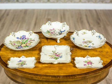 A Set of Rosenthal Porcelain Epergnes