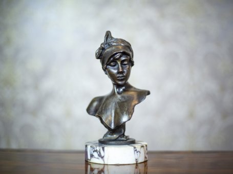 Art Nouveau Bust by Emmanuel Villanis