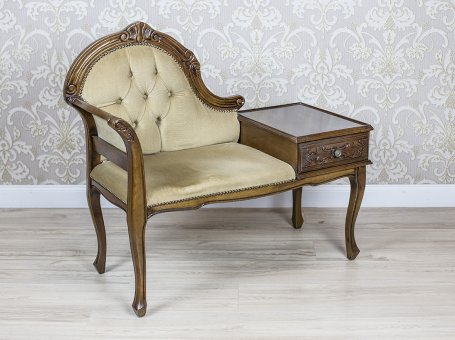 Armchair with a Telephone Cabinet