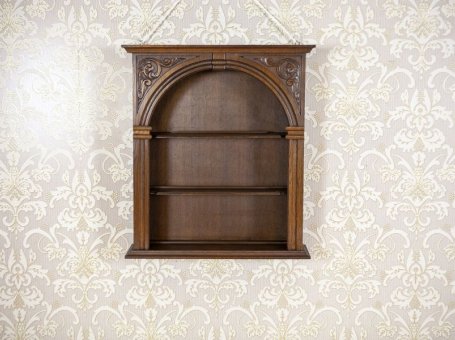 Oak Wall Cabinet from the Early 20th Century