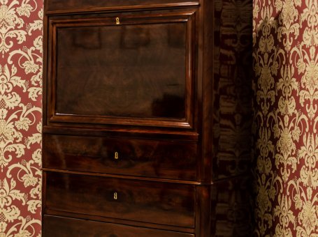 19th-Century Biedermeier Secretary Desk