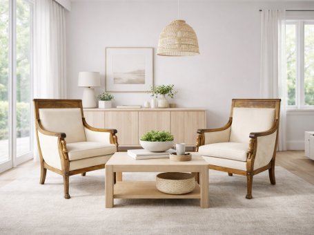 Para foteli z początku XX wieku