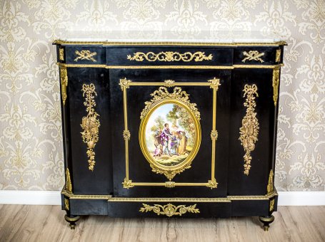 Kunsztowny kabinet w stylu Napoleona III