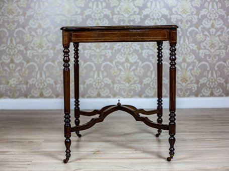 19th-Century Inlaid Coffee Table