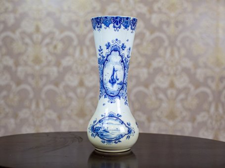 Fajansowy wazon z Delftu