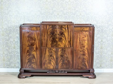 Cupboard/Wet Bar Stylized as Art Deco