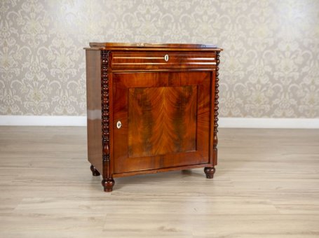 Mid-20th Century Mahogany Commode