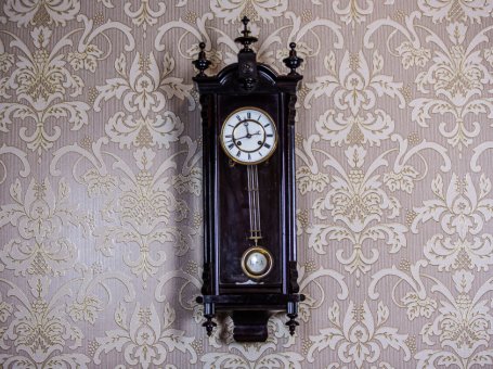 19th-Century Wall Clock