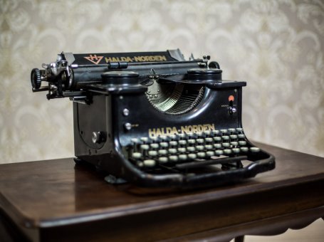 Halda-Norden Typewriter