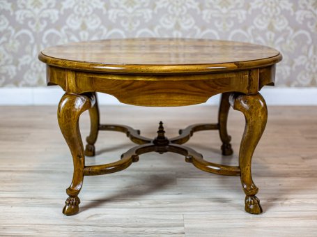 Walnut Coffee Table from the Early 20th Century