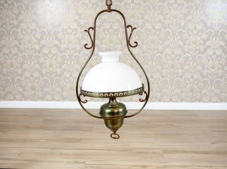 Stylized Hanging Lamp from the 1990s