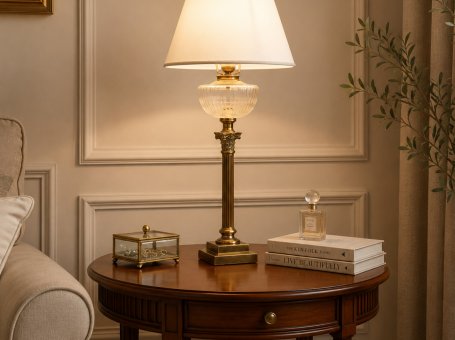 Przedwojenna lampa stołowa