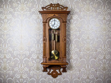 Gustav Becker Art Nouveau Wall Clock