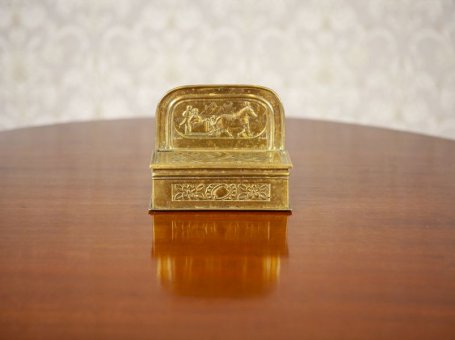 Decorative Metal Box for Valuables