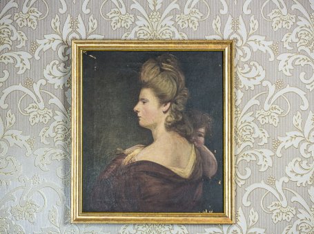 A 19th-Century Painting -- A Portrait of a Woman