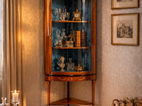 Angielska witryna narożna z końca XIX wieku